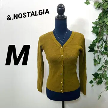 [ &.NOSTALGIA ] 가디건 M 상의 겉옷 새상품급 캐주얼