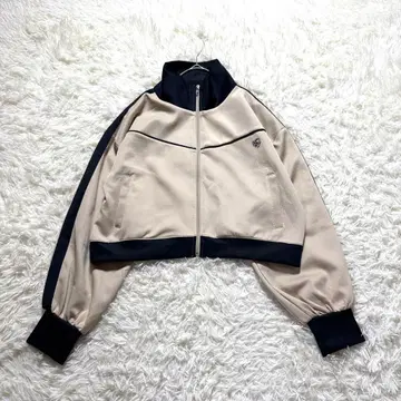 트랙 자켓 저리 크롭 기장 오버 사이즈