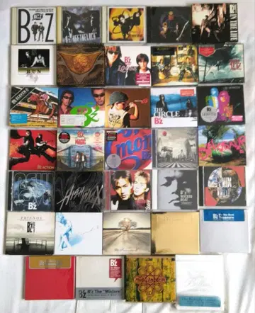 B'z 앨범 34장 세트! 오리지널 앨범 컴플리트! 다이얼 면 새상품급!