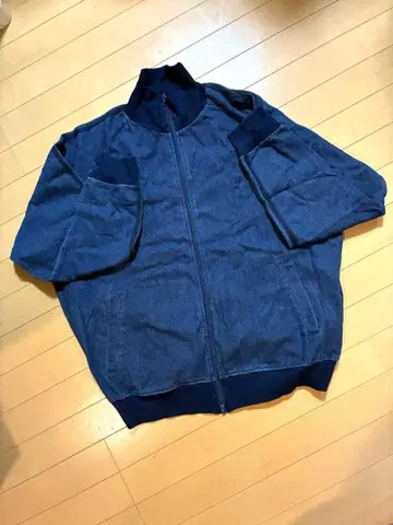 새상품급 muhet 데님 블루종