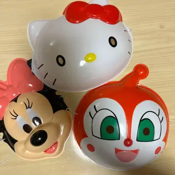 얼굴 가면 키티 미니 짤랑이