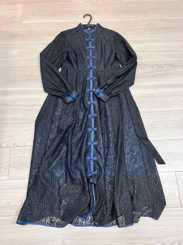 PAMEO POSE 차이나 원피스 블랙