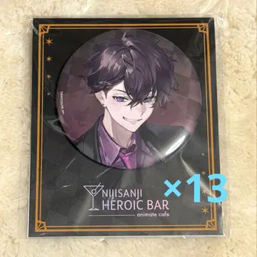 니지산지 아니카페 사에키 잇테츠 캔뱃지 애니메이트 HEROICBAR