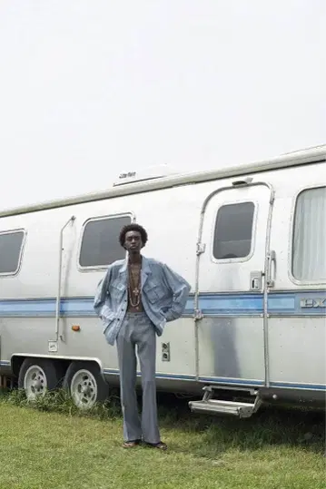 DAIRIKU 다이리쿠 플레어 슬랙스 모하메드 착용