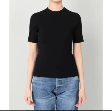 Deuxieme Classe SWING 리브 크루넥 풀오버