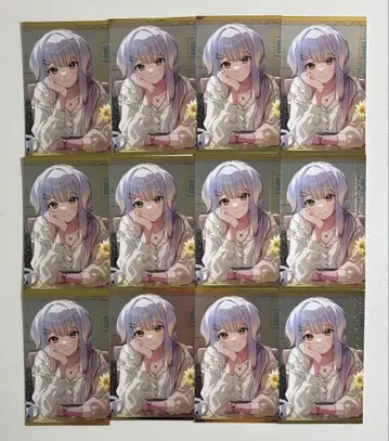 니지산지 보이스 비주얼 카드 시오하 루리 묶음 판매