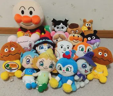 호빵맨 봉제 인형 세트