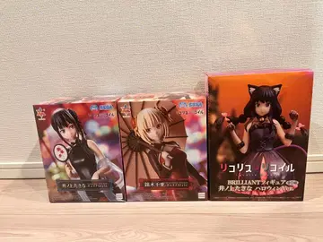 리코리스 리코일 피규어 3점 세트