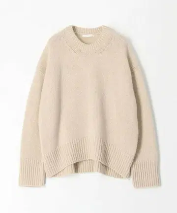 GALERIE VIE 파인 울 크루넥 풀오버