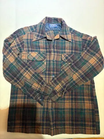Pendleton 체크 무늬 플란넬 셔츠