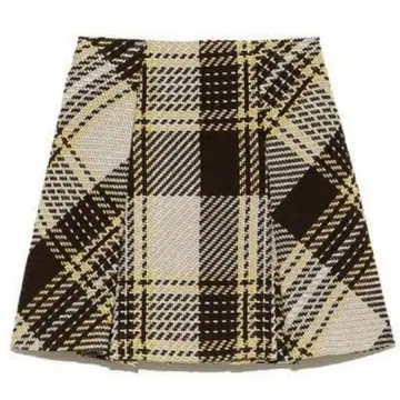 SNIDEL 로빙 체크 미니 스커트 사이즈 1