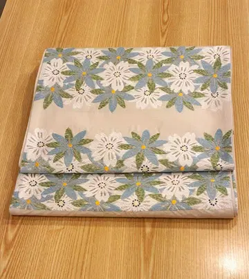 [ 새상품 ] 후쿠로 오비 완성품 스기무라 직물