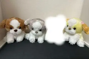 흐물흐물 시츄 봉제 인형 3개