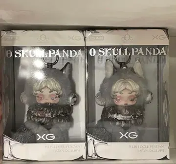 SKULLPANDA x XG 봉제 인형 1개