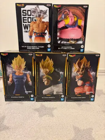 드래곤볼 피규어 세트