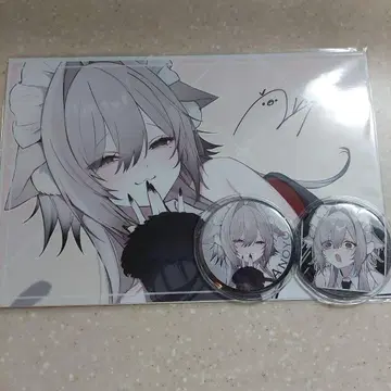 anoyo 히간 굿즈 3점 직필 브로마이드