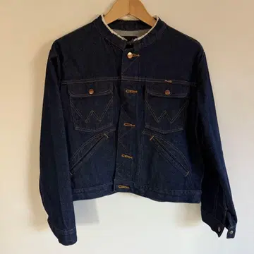 Wrangler 다크 블루 데님 자켓 G