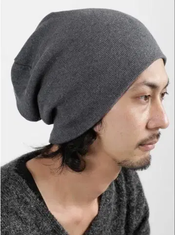 SHELLAC 셀락 니트 캡 니트 모자 그레이