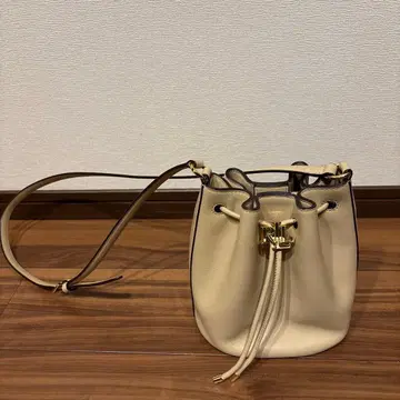 새상품급 로렌 랄프 로렌 숄더백 아이보리 복조리