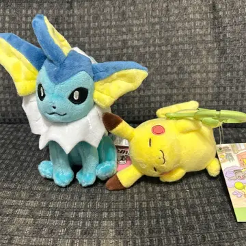 포켓몬 센터 신상품 카라비너 포함 마스코트 변덕스러운 피카츄 샤미드