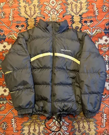 립컬 그레이 다운 자켓 greeny