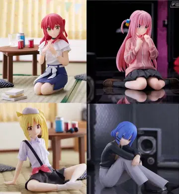 봇치 더 록! 쵸코노세 프리미엄 피규어 잇세키 반도 4종 세트