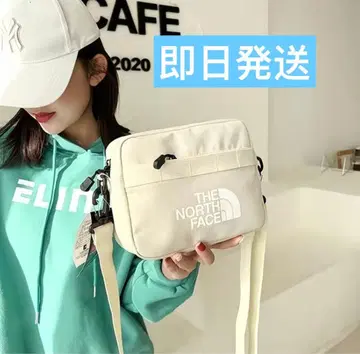 THE NORTH FACE 베이지 숄더백