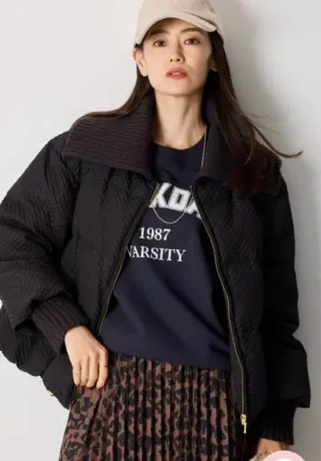 미사용 새상품 택 없음 엠두 다운