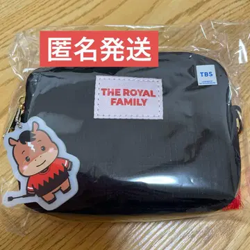 새상품 로얄 패밀리 파우치 블랙 검정 메구로 렌 일요일 극장 공식 굿즈