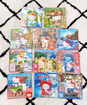 헬로키티 미니 타월 지역 한정 키티 타월