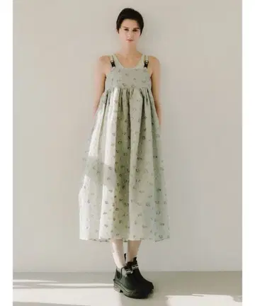 emmi 자카드 워크 원피스