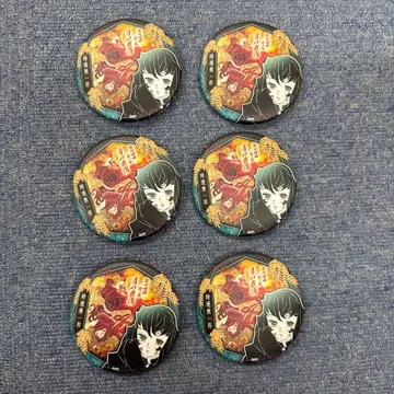 귀멸의 칼날 토키토 무이치로 캔뱃지 중국 상하이 점프샵 한정판