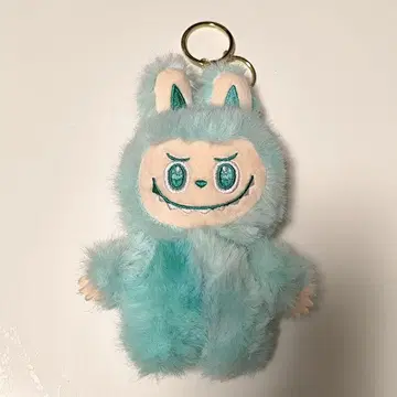 스카이블루 토끼 캐릭터 키링