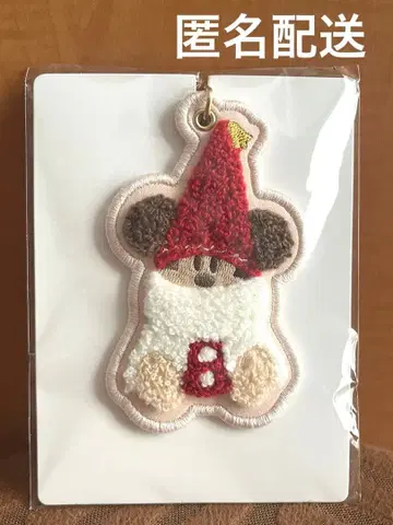 디즈니 크리스마스 릴린린 2025 키체인 빨간색