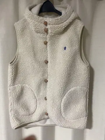 Gymphlex 플리스 베스트 아이보리