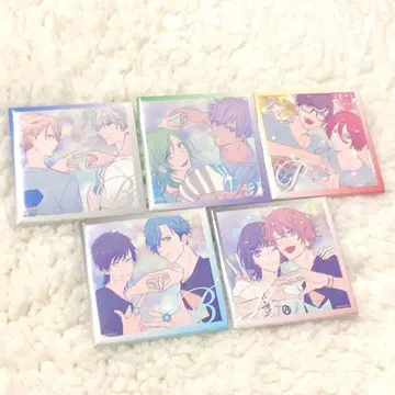 B-PROJECT 브리파 스퀘어 캔뱃지 B프로 5종 세트 묶음 판매