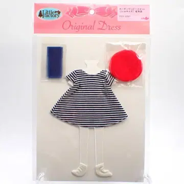 리카짱 캐슬 22cm 사이즈 보더 원피스 LICCA 3299