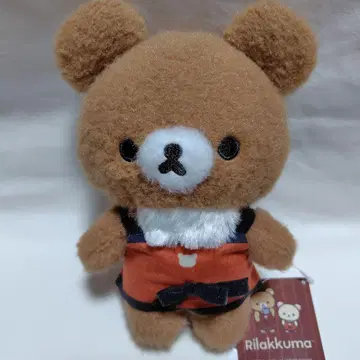리락쿠마 BASIC RILAKKUMA 카페 에이프런 봉제 인형