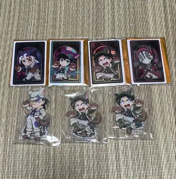 귀멸의 칼날 할로윈 메탈릭 카드 아크릴 키링