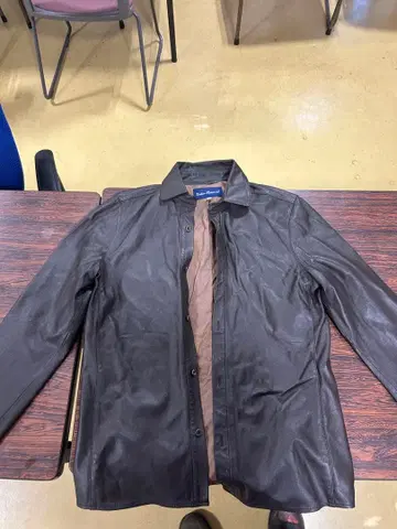 Urban Research 브라운 가죽 자켓 38