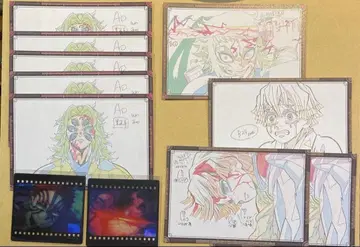 귀멸의 칼날 다이닝 오타노시미 복권 클리어 카드 W 찬스 엽서