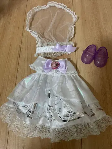 멜짱 옷 갈아입히기 두근두근 화이트 드레스