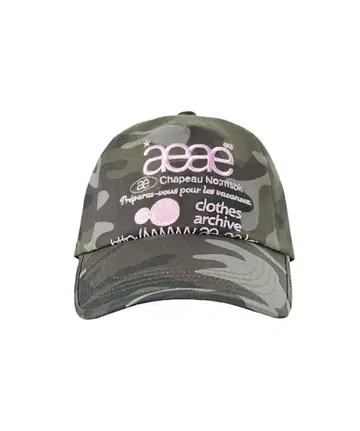 aeae WEB LOGO CAP 카모 패턴