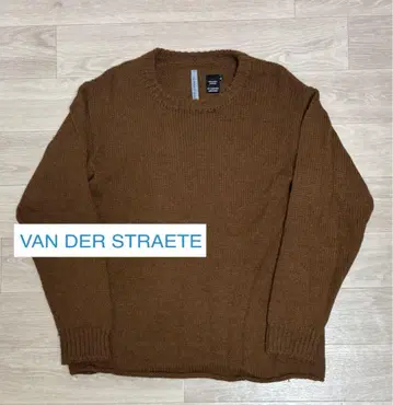 VAN DER STRAETE 알파카 니트 M