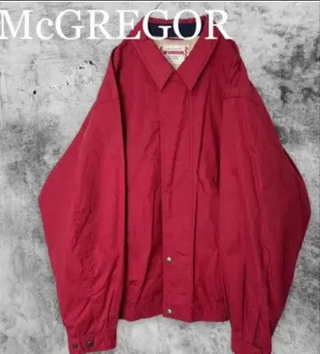 McGREGOR 와인 레드 점퍼 L 사이즈
