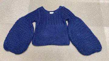 마차트 machatt 니트 스웨터 소매 볼륨 벌룬