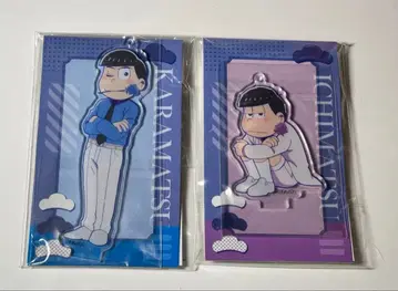 오소마츠 6쌍둥이 오메카시마츠상 아크릴 스탠드 카라마츠 이치마츠 세트