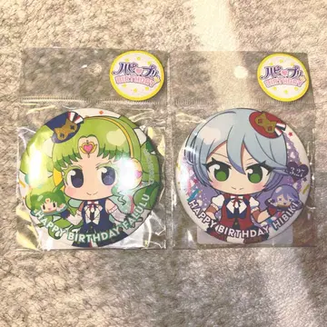 해피프리 벌스데이 2019 파르르 시쿄인 히비키 캔뱃지 쁘띠