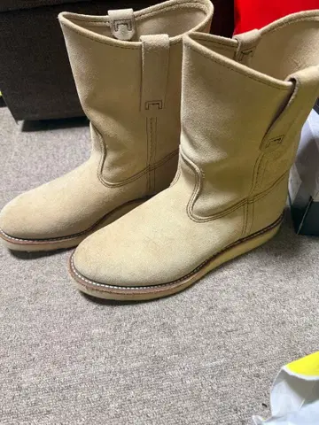 RED WING SHOES 8168 베이지 부츠 7.5