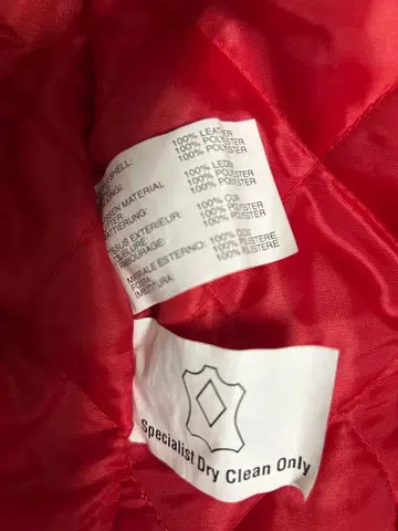 Lewis Leathers Red Ear 가죽 자켓 L